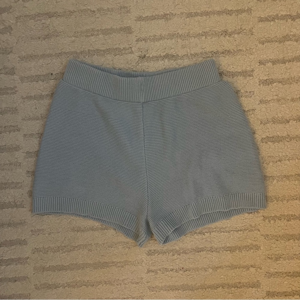 moon & madison Blue High Waist Denim Shorts